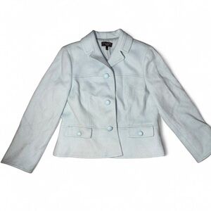 Vintage Talbots Soft Blue Blazer